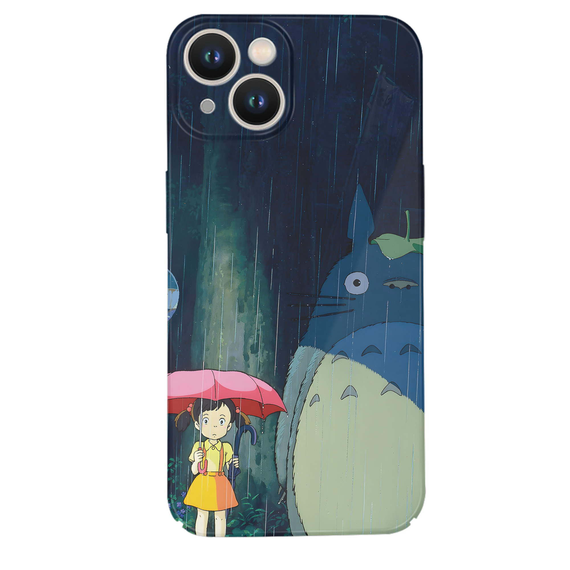 （画像用） となりのトトロ 草壁メイ 草壁サツキ My Neighbor Totoro Satsuki Kusakabe Mei Kusakabe 【iPhone 14シリーズ対応】ハードケース